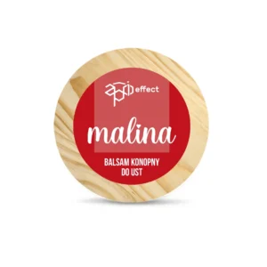 Balsam konopny do ust 10 ml – malina