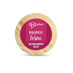 Balsam konopny do ust 10 ml – owoce leśne