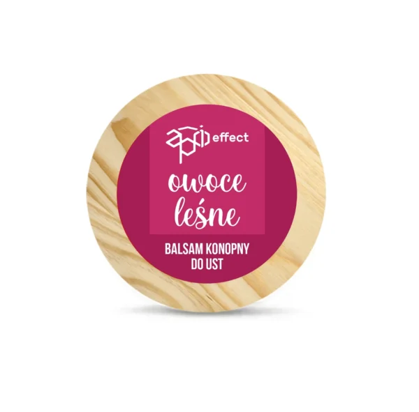 Balsam konopny do ust 10 ml – owoce leśne