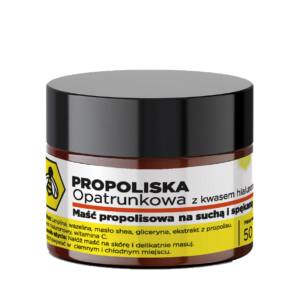 Maść Propolisowa Opatrunkowa z Kwasem Hialuronowym 50 ml