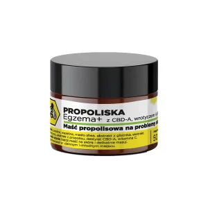 Maść Propolisowa Egzema Plus CBDA/Wrotycz/Glistnik 50 ml