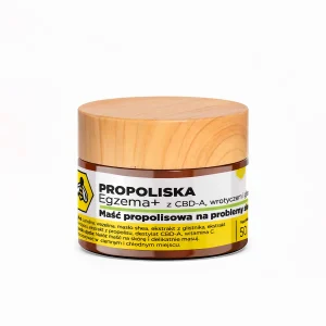 Maść Propolisowa Egzema Plus CBDA/Wrotycz/Glistnik 50 ml
